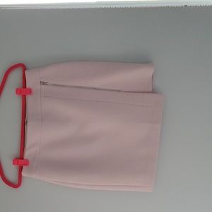 White House/Black Market pink wool skirt. NWOT